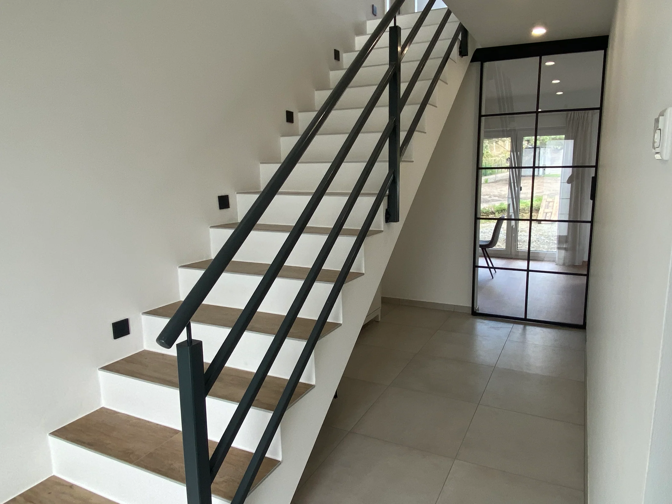 Loft Schiebetür - Blick aus dem Flur